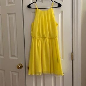 Yellow dress
